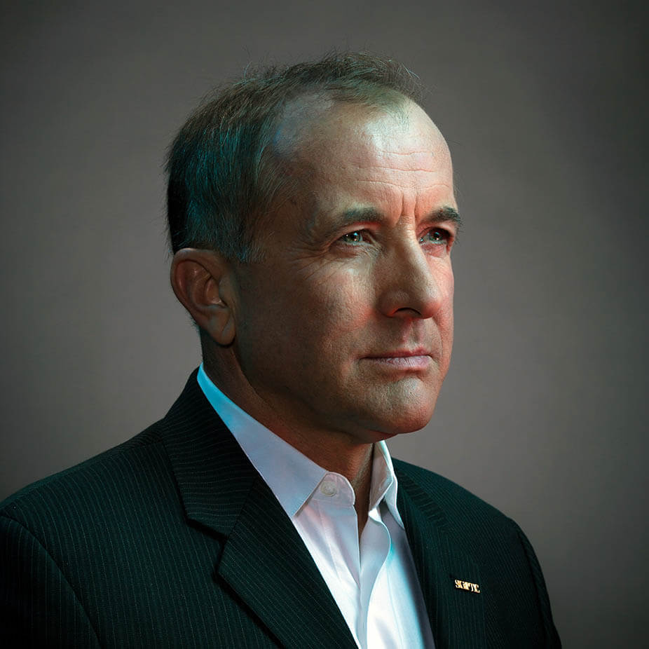 Headshot of Michael Shermer by Jeremy Danger
