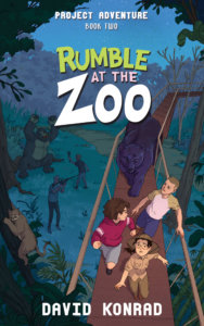 Rumble at the Zoo book cover