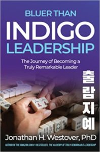 'Bluer Than Indigo’ Leadership book cover